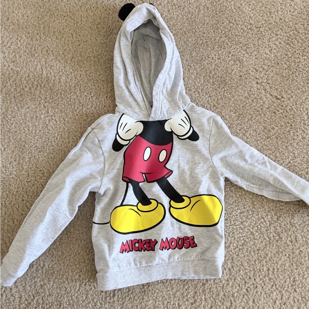 Toddler. XS Mickey Mouse hoodie
